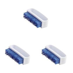 Jantex Brosseà ongles Bleu 7,5 cm (Lot de 3)