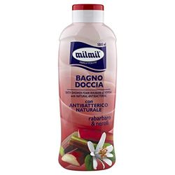 Mil mil bain mousse Rhubarbe et néroli – 1000 ml