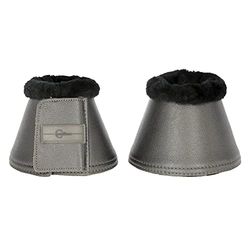 Kerbl 3223888 H/W 2021 mjuka damasker, metallisk grå, storlek cob
