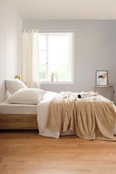 Toison d’or Dolce Couverture Polaire, 240cm x 300cm Taille, Sable