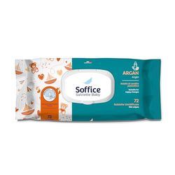 Toallitas húmedas para bebé, 72 unidades Pop-Up Argan – Accesorios y productos para la higiene del bebé, ideales para el cambio de pañales y la guardería – Baby Wipes Delicadas y detergentes – 12