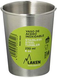 Vaso acero inox. 230 ml