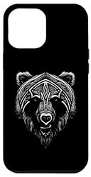 Carcasa para iPhone 14 Pro Max Berserker oso guerrero Odin mitología nórdica vikingos