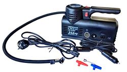 Haukka 702701 Minicompressor carro Dc 12V, Ac 110V/230V