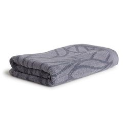 Möve Monochrome Organic Lines Serviette de Toilette 80% coton/20% Viscose en Cellulose de Bambou 50 x 100 cm Gris