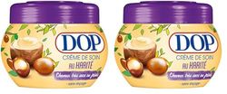 Dop Crème Nourrissante pour Cheveux très Secs ou Crépus Karité, 300ml (Lot de 2)