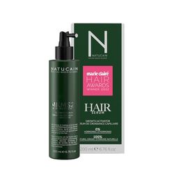 Natucain Hair Growth Serum 200ml Trattamento per la crescita dei capelli 0 ormoni I Siero anticaduta capelli donna e uomo I Risultati in 6-8 settimane