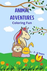 Animal Adventures: Coloring Fun