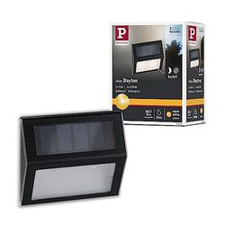 Paulmann 94234 Lampe solaire d'escalier LED avec 1 ampoule 0,05 W Anthracite Plastique 3000 K Blanc chaud