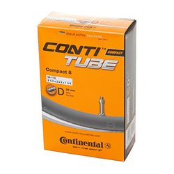 Continental Compact Tubes, Tube Unisex Adulto, Nero, 54-110