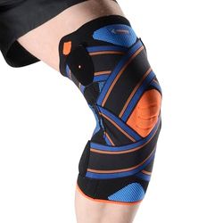 Thuasne Sport - Genouillère Strapping Novelastic - Genou Instable ou Douloureux - Maintien Latéral, Tricot de Forme Anatomique - Indice de Maintien 3/3 - Dispositif Médical CE - Taille XXL