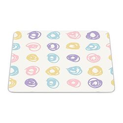 Bonamaison, Rectangle Pop Art Digital Printed Mouse Pad, Non-Slip Base, for Office and Home, Size: 22 x 18 cm