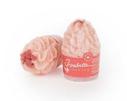 Isabelle Laurier - Bomboletta da bagno idratante Cupcake per ragazza - Fragola - 98% di ingredienti naturali - Arricchito con burro di cacao e karité