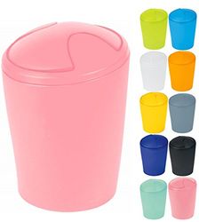 Spirella Bathroom Accessories, Polypropylene, Pink, 5 litres