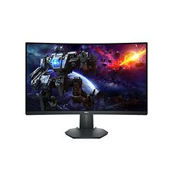 Dell S2722DGM 27" QHD (2560x1440) 1500R Monitor Gaming Curvo, 165Hz, VA, 1ms MPRT, AMD FreeSync Premium, 99% sRGB, DisplayPort, 2x HDMI, 3 Anni di Garanzia, Nero