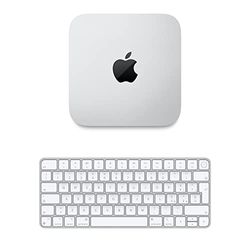 Apple 2023 Mac mini computer desktop con Chip M2 Pro con CPU 10-core e GPU 16‑core: 16GB di Memoria unificata, 512GB SSD, Magic Keyboard con Touch ID (per Mac con chip Italiano - Argento)