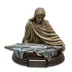 United Cutlery Statua Shards of Narsil | Oficjalna licencja Władcy Pierścieni | Miniaturowa kolekcja w skali 1/5 | Ręcznie malowana żywica poliestrowa | Towar LOTR z certyfikatem autentyczności w