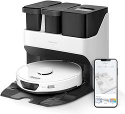 Roborock S7 Max Ultra robot aspirateur 0,35 L Blanc