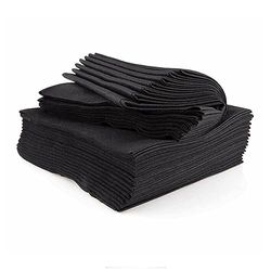 Eurostil Bajo Pedido Sac 25 Serviettes Noires 40 x 80 S/Absorb.SPUNLAC