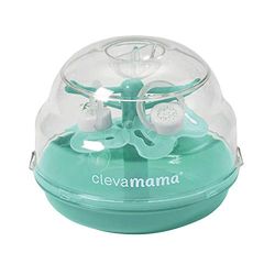 Clevamama - Esterilizador de chupetes para micro-ondas turquesa