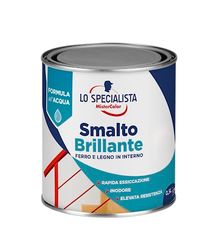 Lo Specialista Mistercolor Esmalte Agua Brillante Blanco Hielo 0,5 L