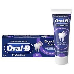 Oral-B Dentifrice Professional Blancheur Saine Arctic Fresh Arôme Menthe Poivrée Douce 75 ml