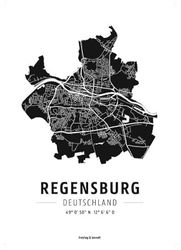 Regensburg, Designposter A2 (freytag & berndt)