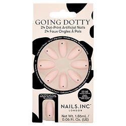 Nails.INC Going Dotty 24 unghie finte con stampa a pois