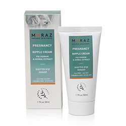 Pregnancy Nipple Cream - Polygonum and Herbal Extract by Moraz for Women - 1.7 oz Cream