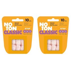 NOTON Tapones Para Los Oídos 21 g (Paquete de 2)