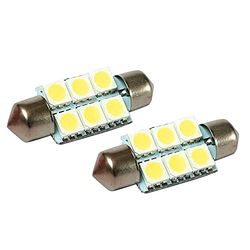 Autostyle BLF366s Comércio LED Festoon 6 x 5050SMD, 36 mm, branco, conjunto de 2