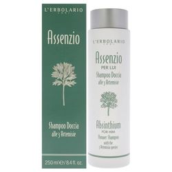 L 'erbolario Absinthium para ele champô de duche com três espécies de artemis