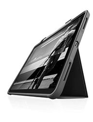 STM Dux Plus for iPad Pro 12,9""-Inch Case (2020&2020) with Pencil Storage,Military Specification Anti-Fall Protective Cover. - Black