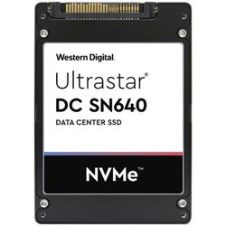 Western Digital WD Ultrastar DC SN640 WUS4CB076D7P3E3 - Solid State Drive - 7680 GB - Intern - 2.5" - U.2 PCIe 3.1 x4 (NVMe) - 256-bits AES (0TS1930)
