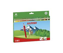 Lapices de colores alpino 659 caja de 30 colores largos