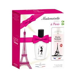Christine Arbel Paris Mademoiselle Arbel à Paris - Cofanetto Eau de Toilette 100 ml & Nebbia profumata corpo e capelli, 100 ml, prodotto in Francia