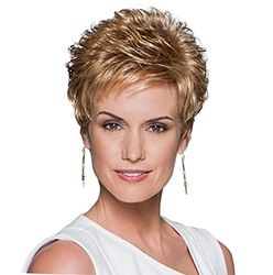 (G14+ Almond Mist) - Eva Gabor Aspire Petite Synthetic Wig (G14+ Almond Mist)