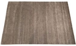 WAWA TEPPICH Tapis Gris Taupe 100% Laine 170 x 240 cm tissé à la Main uni uni AN2