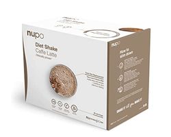 Nupo Diet Shake Café Latte – Shakes diététiques de qualité supérieure pour la gestion du poids I Shake de remplacement de repas cliniquement prouvé pour le contrôle du poids I 30 portions I Sans OGM