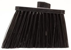 Sparta Cabezal de Escoba Duo-Sweep sin Bandera de 12 Pulgadas, Color Negro