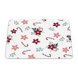 Bonamaison, Tapis de Souris Rectangle Imprimé Numériquement, Fond Antidérapant, pour Bureau et Maison, Taille: 22x18cm