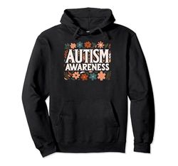 Autism Mom For Autistic Son Autism Awareness Pullover Hoodie