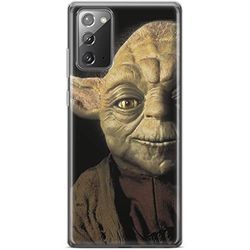 ERT GROUP etui na telefon Samsung GALAXY NOTE 20, case oryginalny i oficjalnie licencjonowany przez Star Wars, wzór Yoda 004, optymalnie dopasowane, plecki z TPU