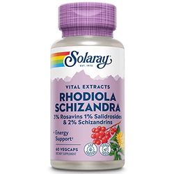 Solaray Schizandra & Rhodiola 500mg | 60 VegCaps