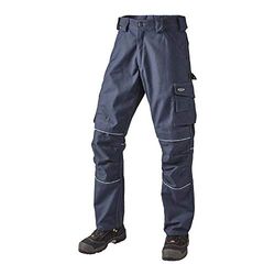 J.A.K. 150005B088 Série 1500 Pantalon pour Femme, 60% Coton/40% Polyester, Marine, Taille 50 L