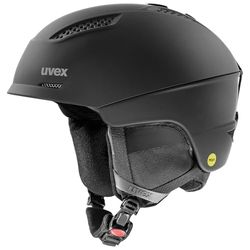 uvex Ultra MIPS, Casco da Sci Unisex-Adult, all Black Mat, 59-61 cm