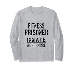Idea per personal trainer/personal trainer "Fitness Prisoner" Maglia a Manica