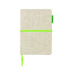 DX Notebook, Eco Jute Paper, Green, Flat