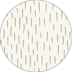 Bonateks, Ronde digitaal bedrukte muismat, antislip onderkant, voor kantoor en thuis, diameter: 22 cm