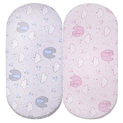 PEKITAS Hoeslaken, verstelbaar, 75 x 33 cm, 72 x 33 cm, kinderwagen, gemaakt in Spanje